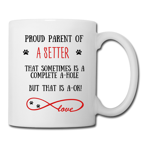 Image of Setter gift, Setter mom, Setter mug, Setter gift for women, Setter mom mug, Setter mommy, Setter - white