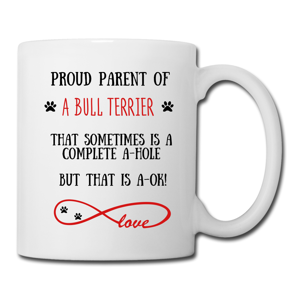 Bull Terrier gift, Bull Terrier mom, Bull Terrier mug, Bull Terrier gift for women, Bull Terrier mom mug, Bull Terrier mommy, Bull Terrier - white