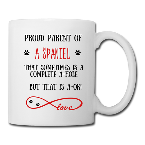 Image of Spaniel gift, Spaniel mom, Spaniel mug, Spaniel gift for women, Spaniel mom mug, Spaniel mommy, Spaniel - white