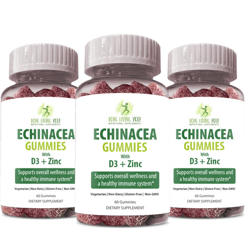 Image of Vitamin D, Echinacea & Zinc Gummy