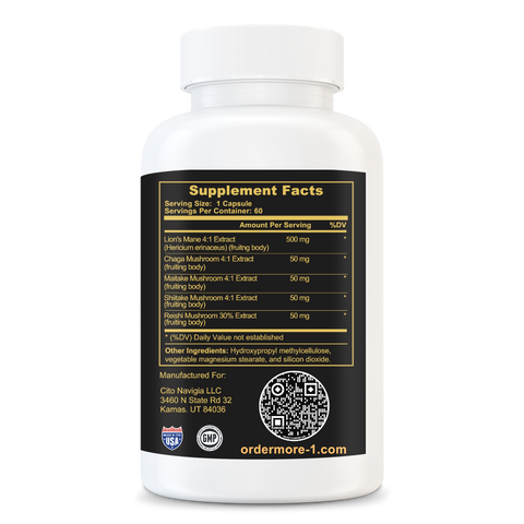 Image of Mushroom Boost - 5 formula