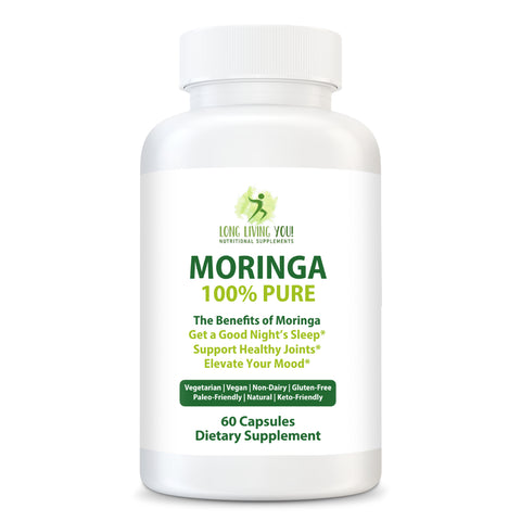 Image of Moringa Oleifera (Leaf) - 3 Pack | Pay for Two and Get One Bottle Free