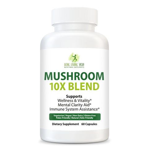 Image of Mushroom Blend 10X  - Made in USA