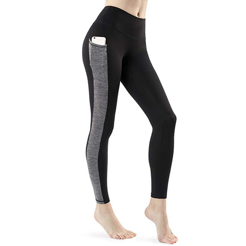 Image of Leggings with Pockets  - Black or Navy, Great for Yoga and Gym Workouts