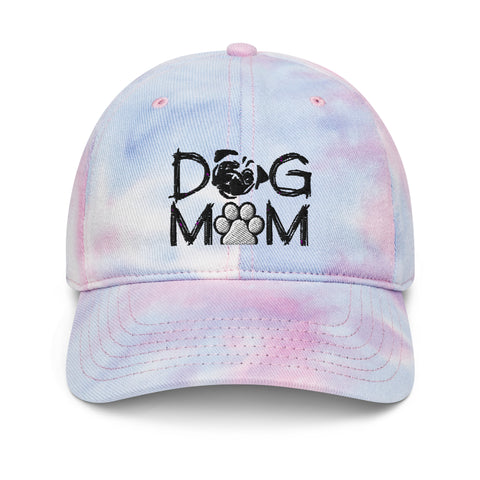 Image of Dog Mom Tie Dye Hat | Pug