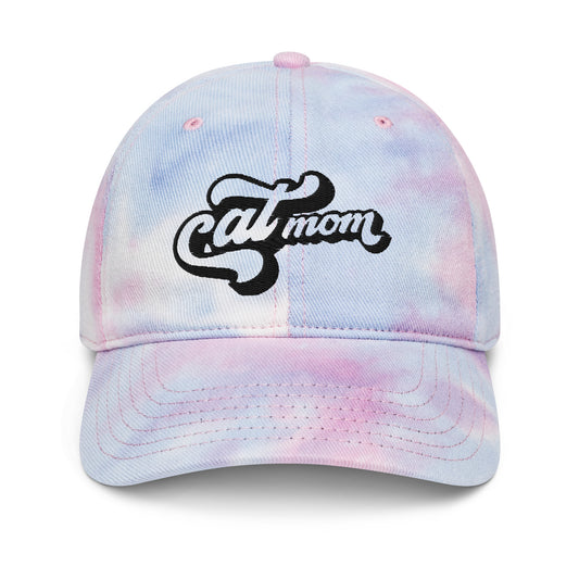 Cat Mom Tie Dye Hat