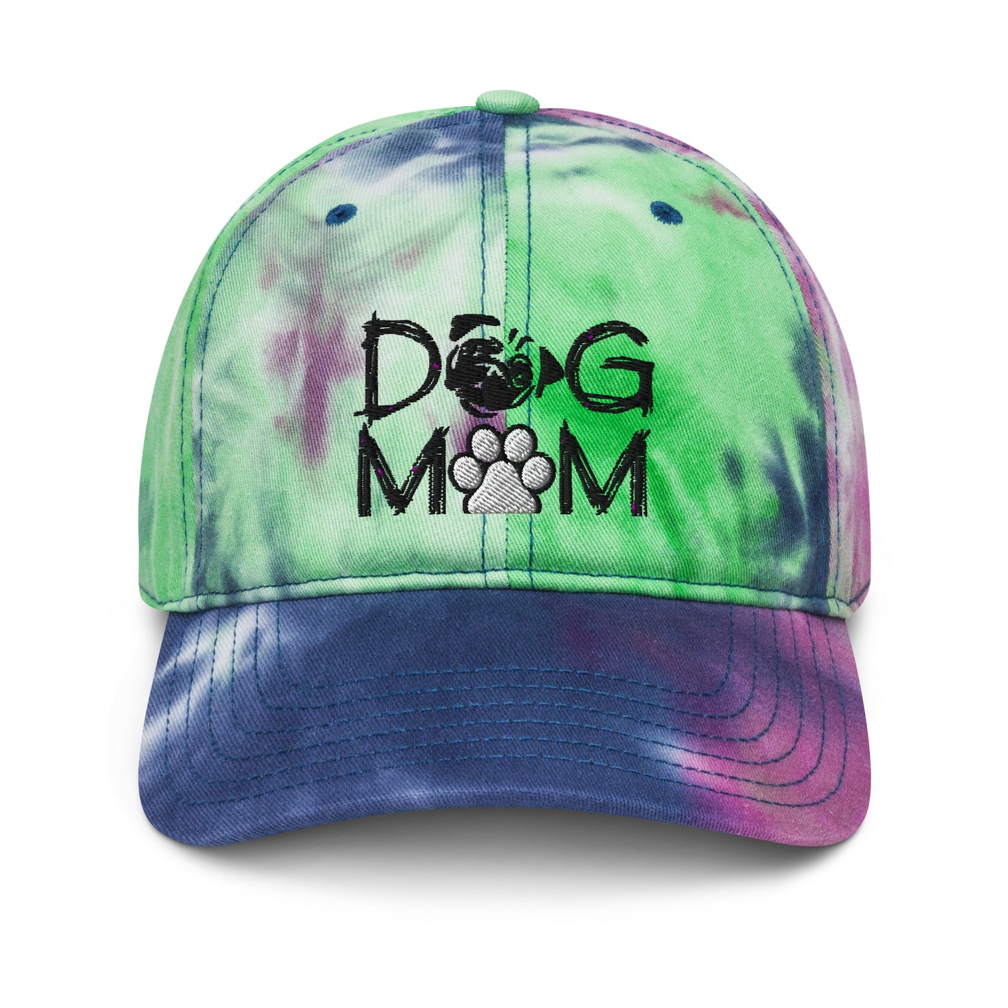 Dog Mom Tie Dye Hat | Pug