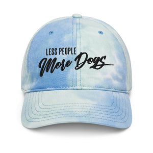 Less People More Dogs Tie Dye Hat