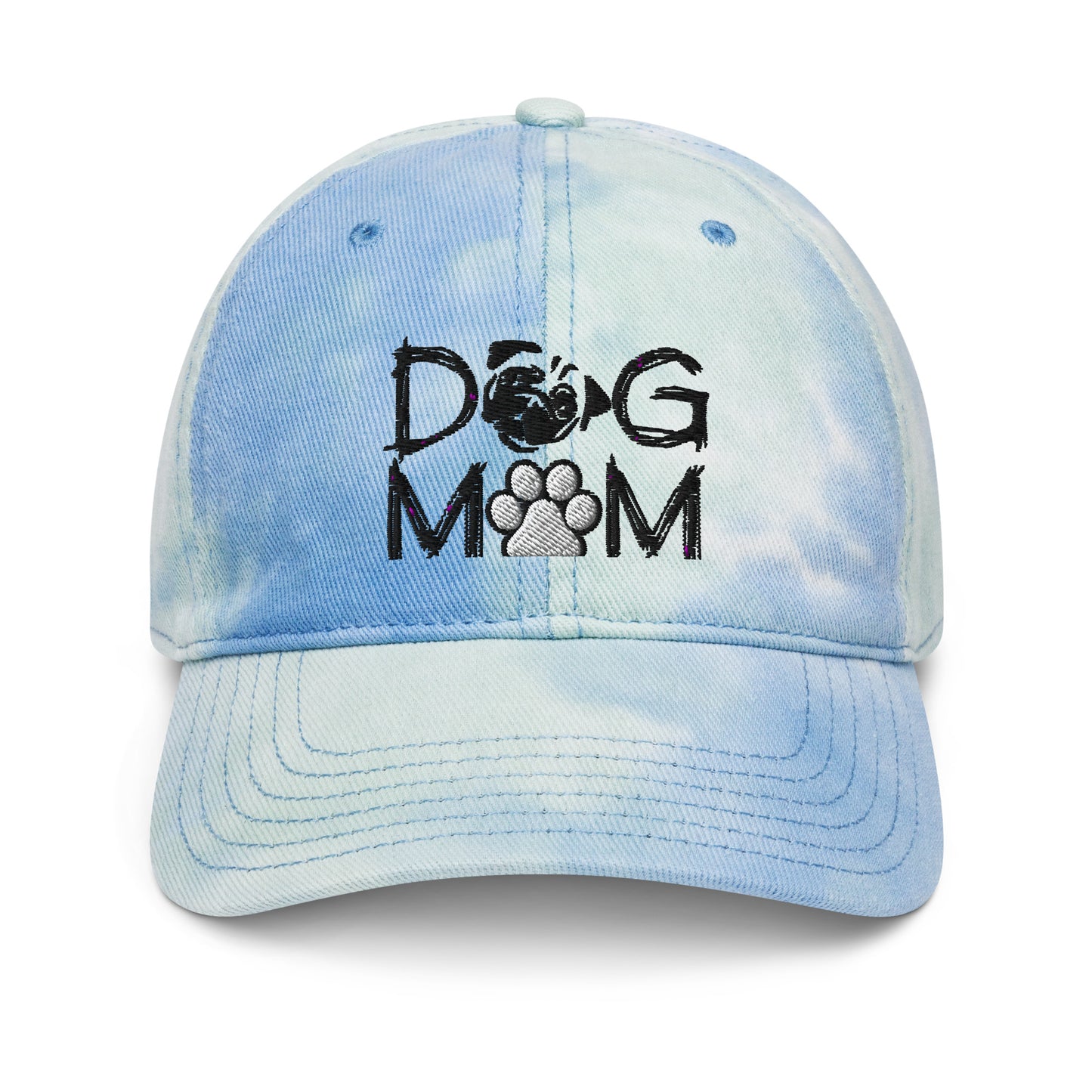 Dog Mom Tie Dye Hat | Pug