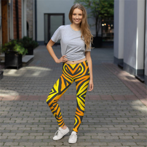Image of Leggings with Tiger Pattern
