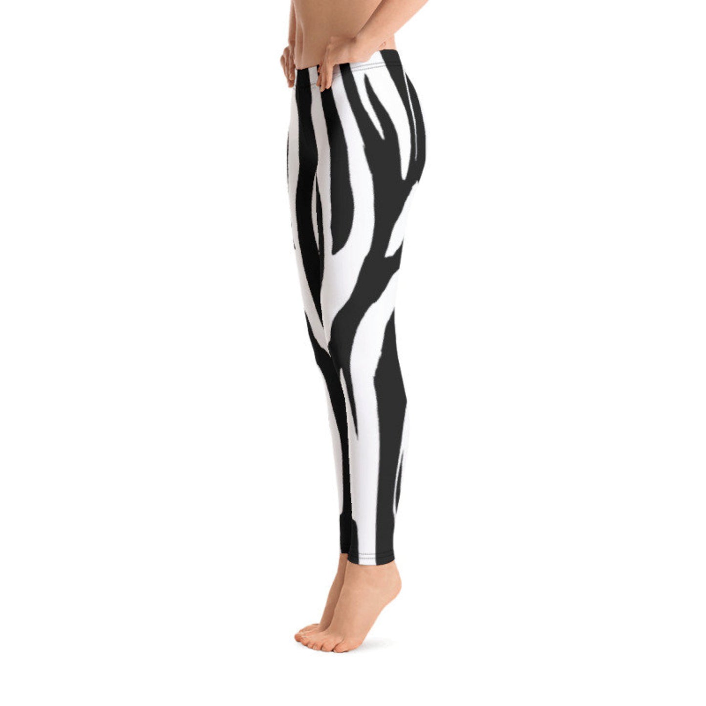 Leggings zebra pattern