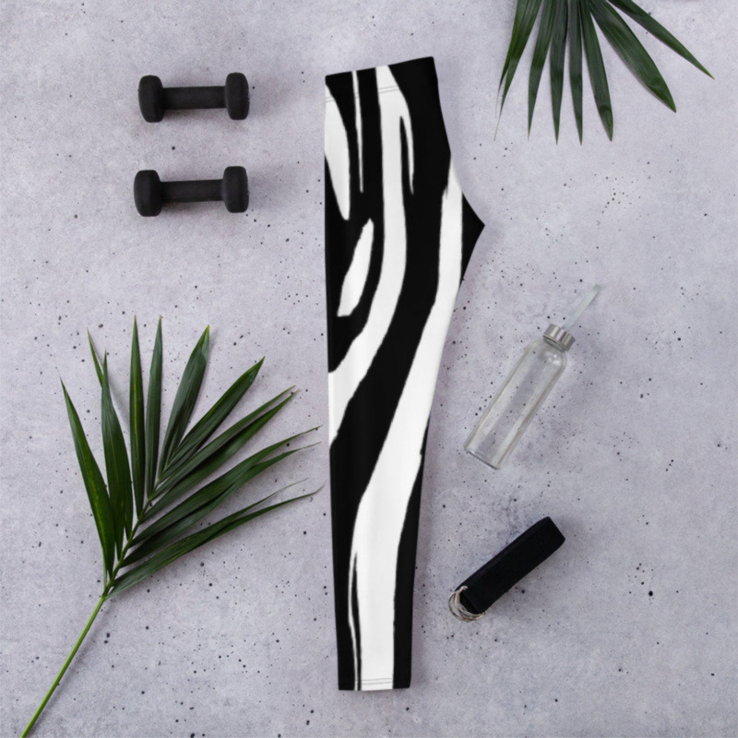 Leggings zebra pattern