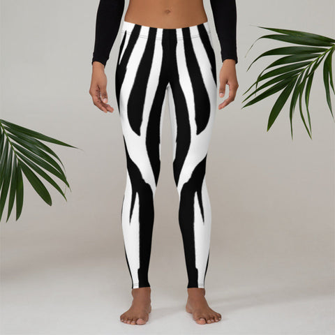 Leggings zebra pattern