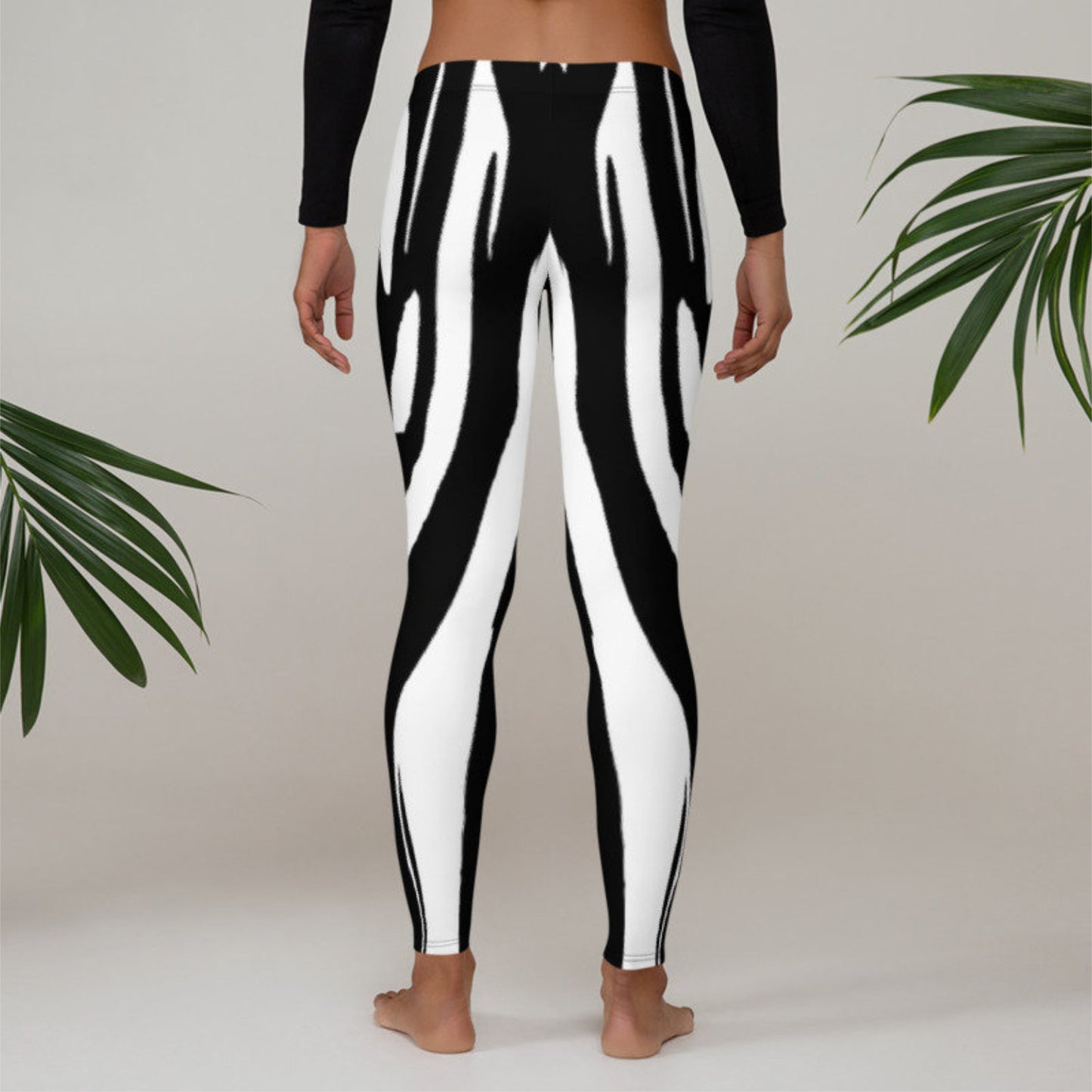 Leggings zebra pattern